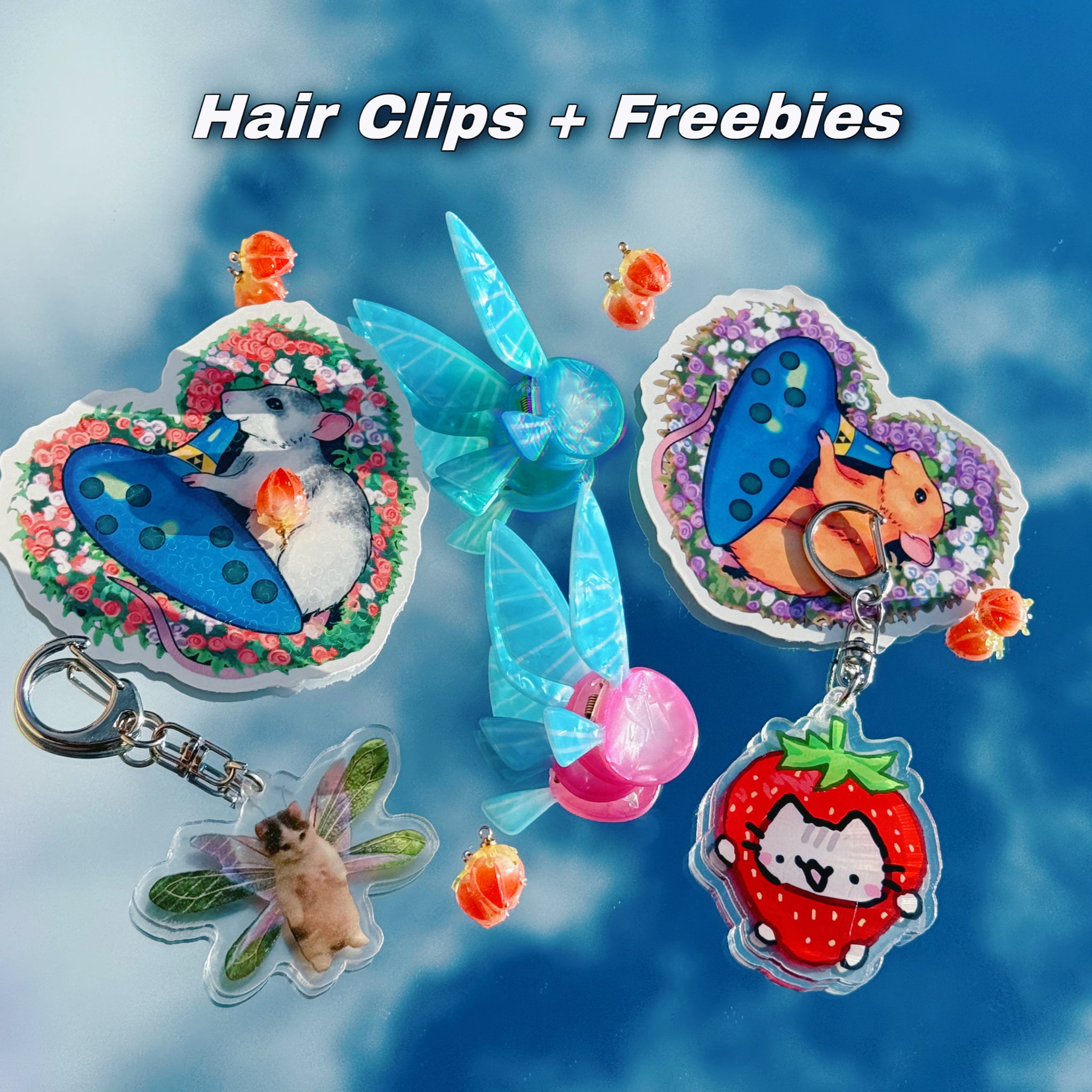 Navi Hair Clips Pair